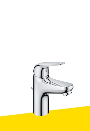 La petite version de la gamme de robinets GROHE Swift